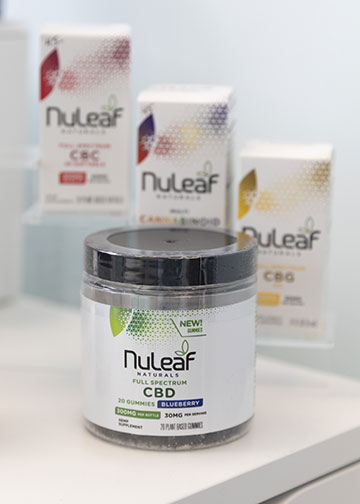 Choose the right CBD for your needs. NuLeaf CBD at Body Restoration Physical Therapy.
